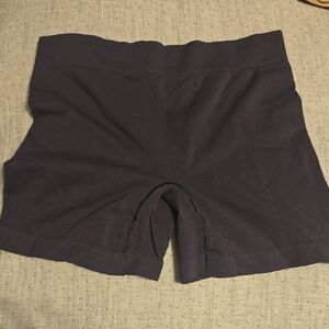 Hanes Women's Dark Blue Bike Shorts